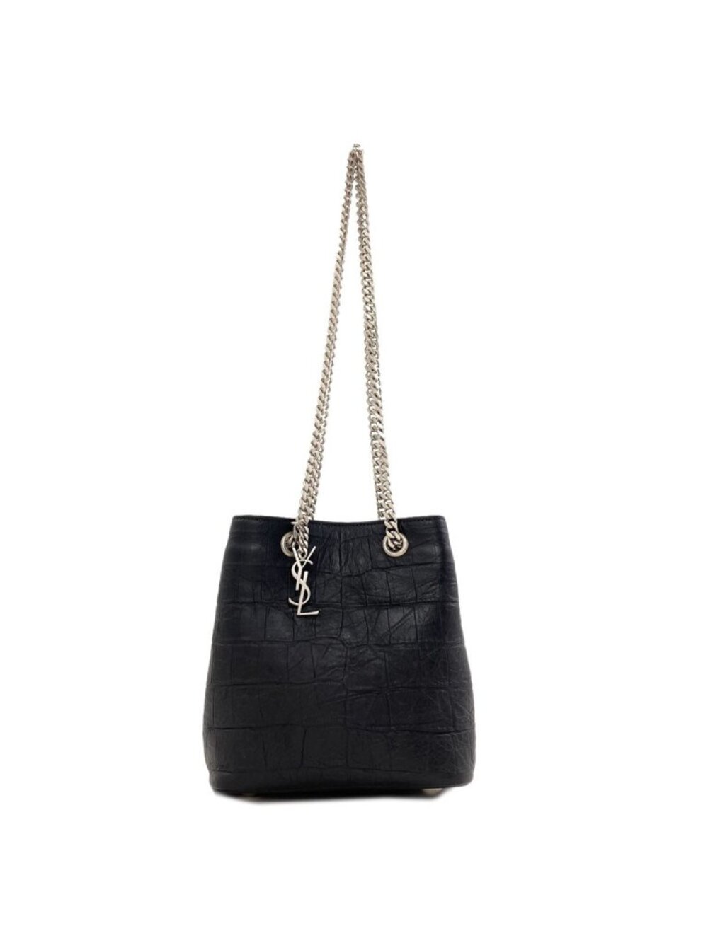 Saint Laurent Emmanuel Shoulder Bag Calfskin